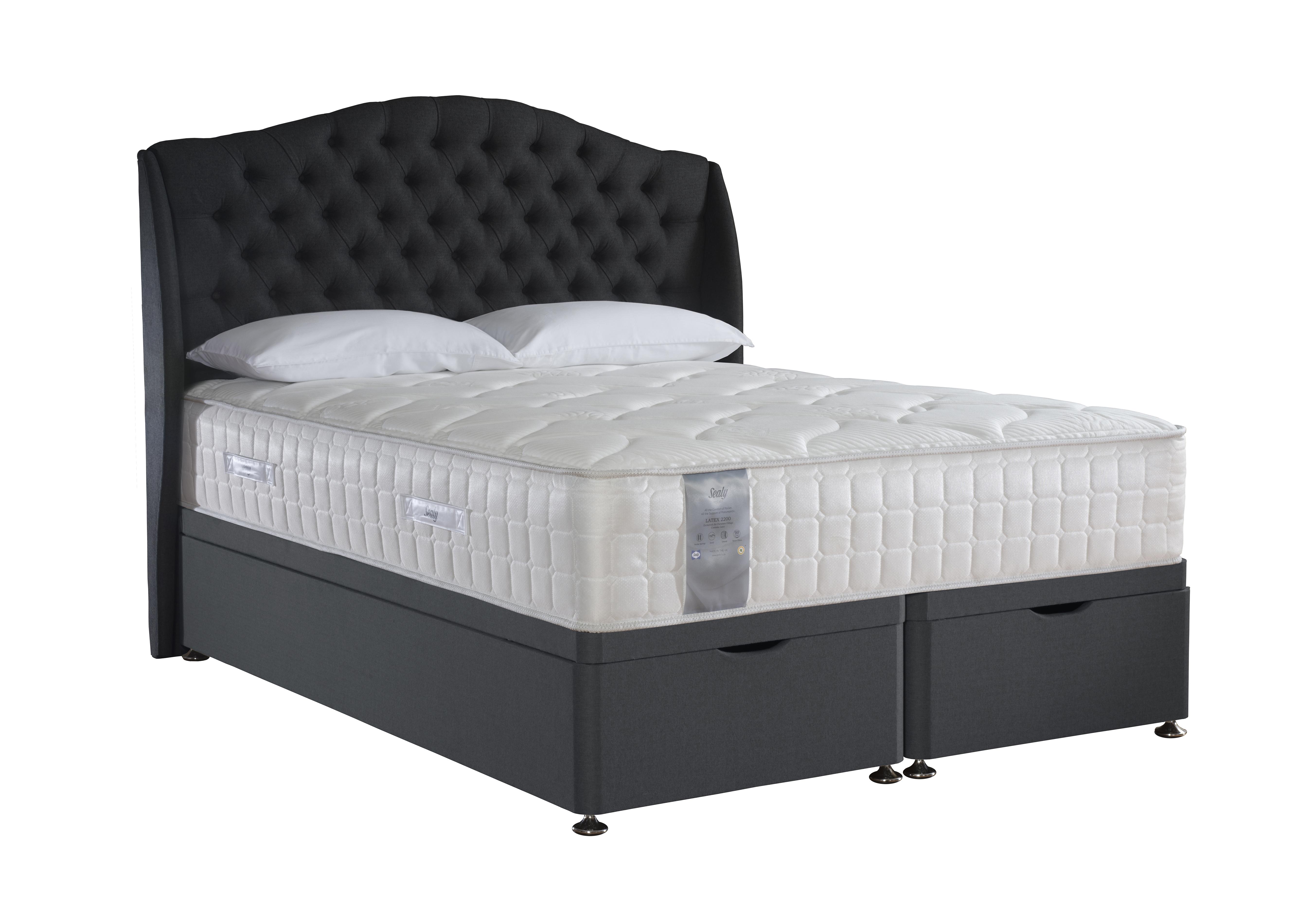 Latex 2200 Ottoman Divan Set Sealy Furniture Village