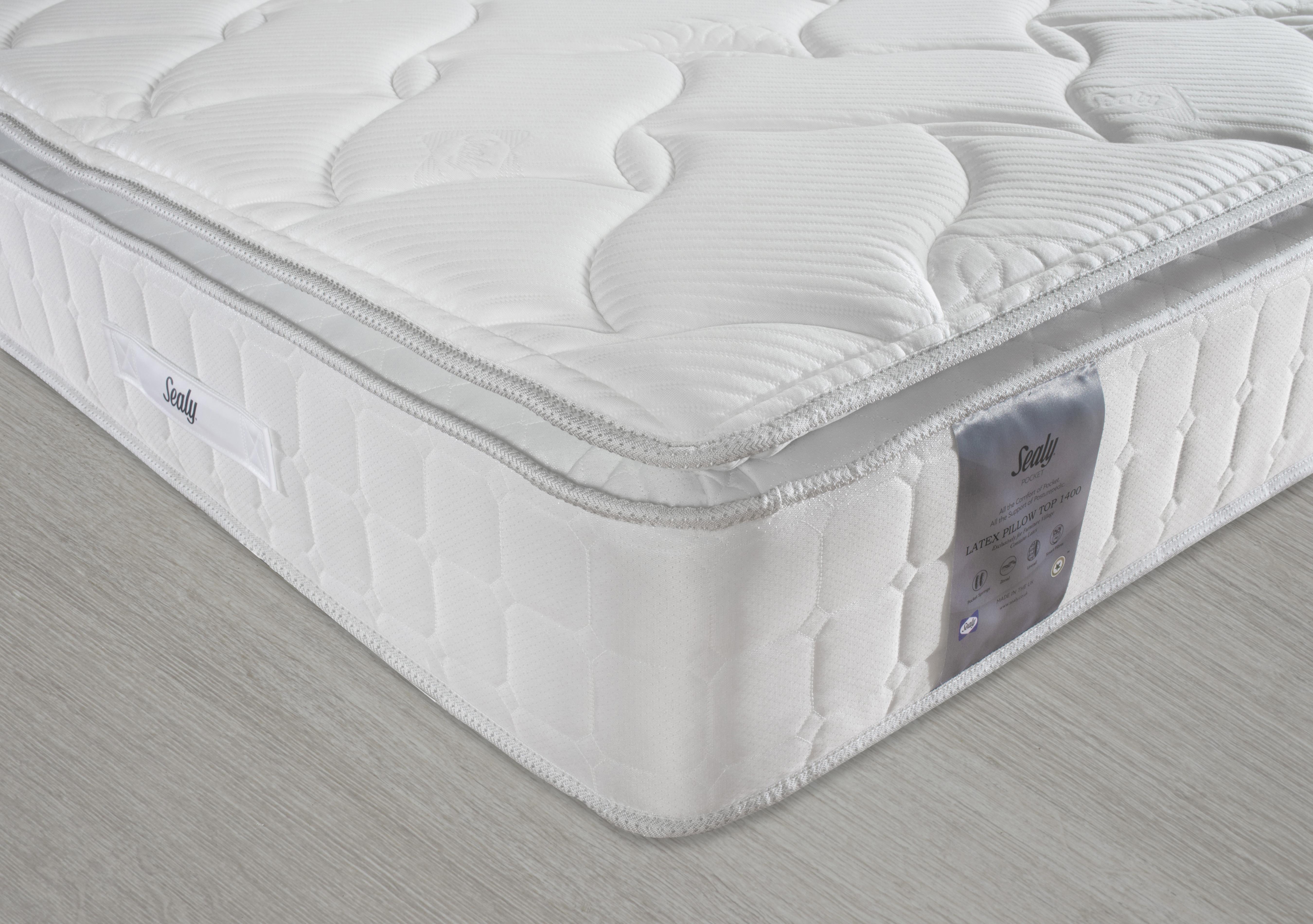 Latex Pillow Top 1400 Mattress Furniture Village