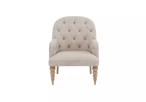 Beige occasional outlet chair