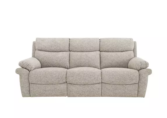 Fabric recliner deals 3 seater sofa