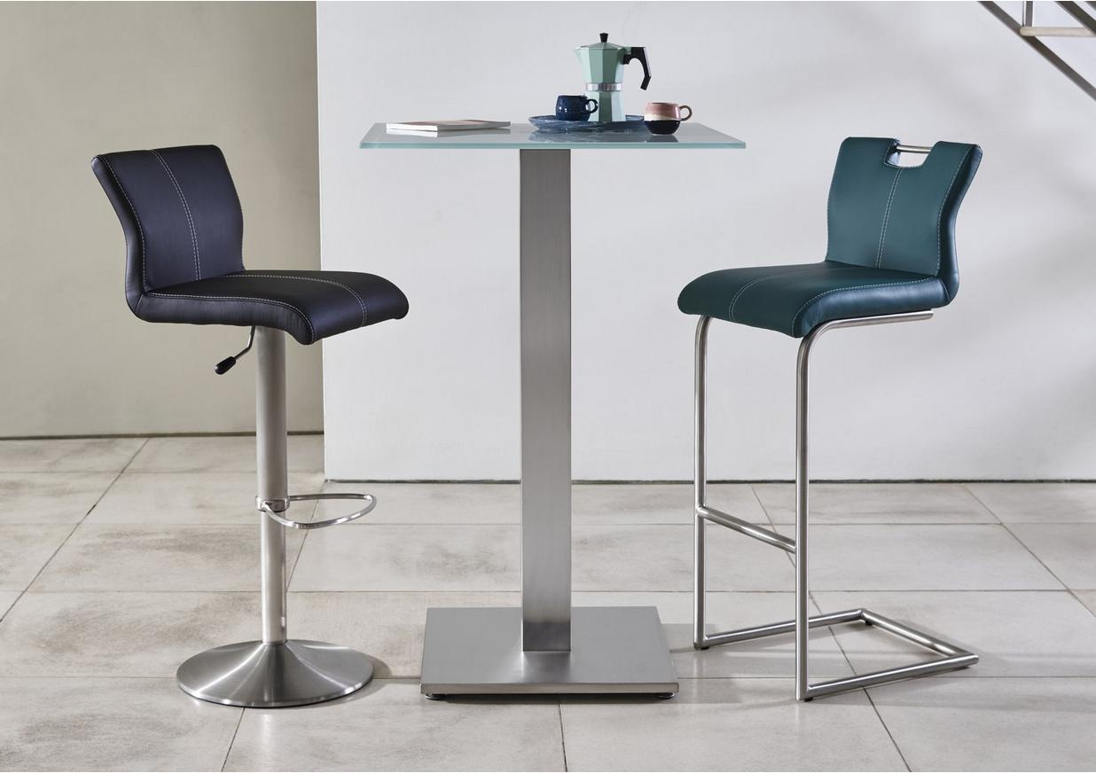 ideas handleback bar stool with cantilever base