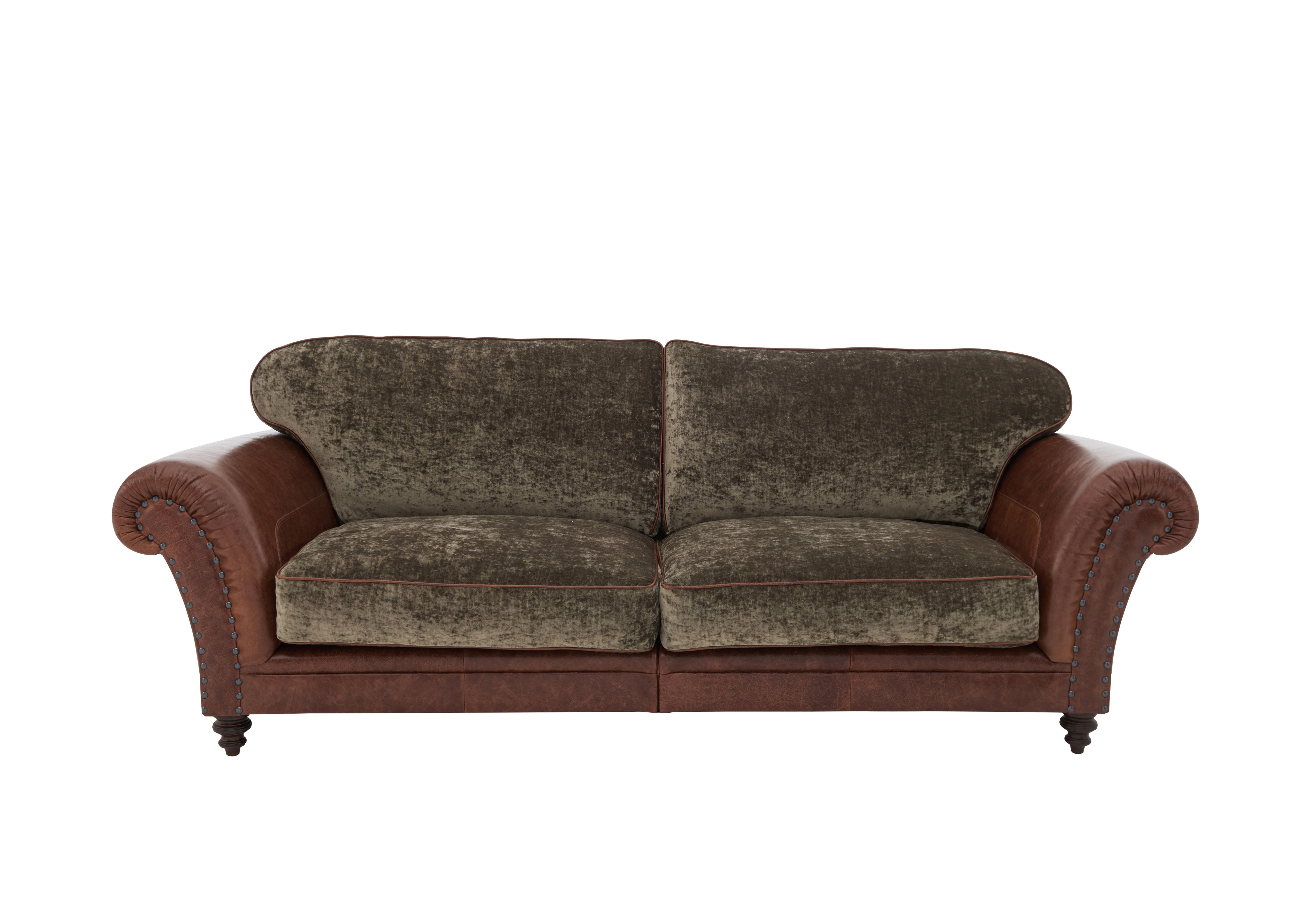 Northwood 3 Seater Classic Back Leather Sofa Tetrad Furniture Village
