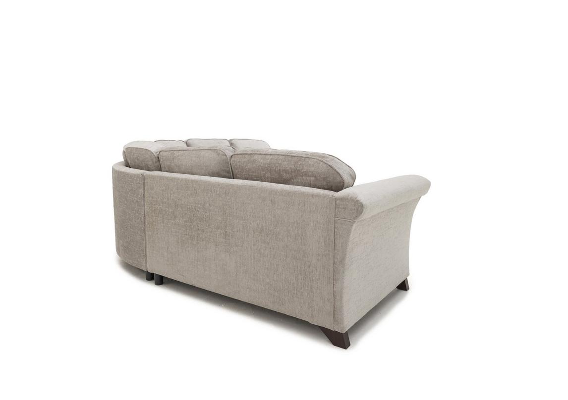 Holly Large Fabric Classic Back Corner Sofa With Studs Furniture Village