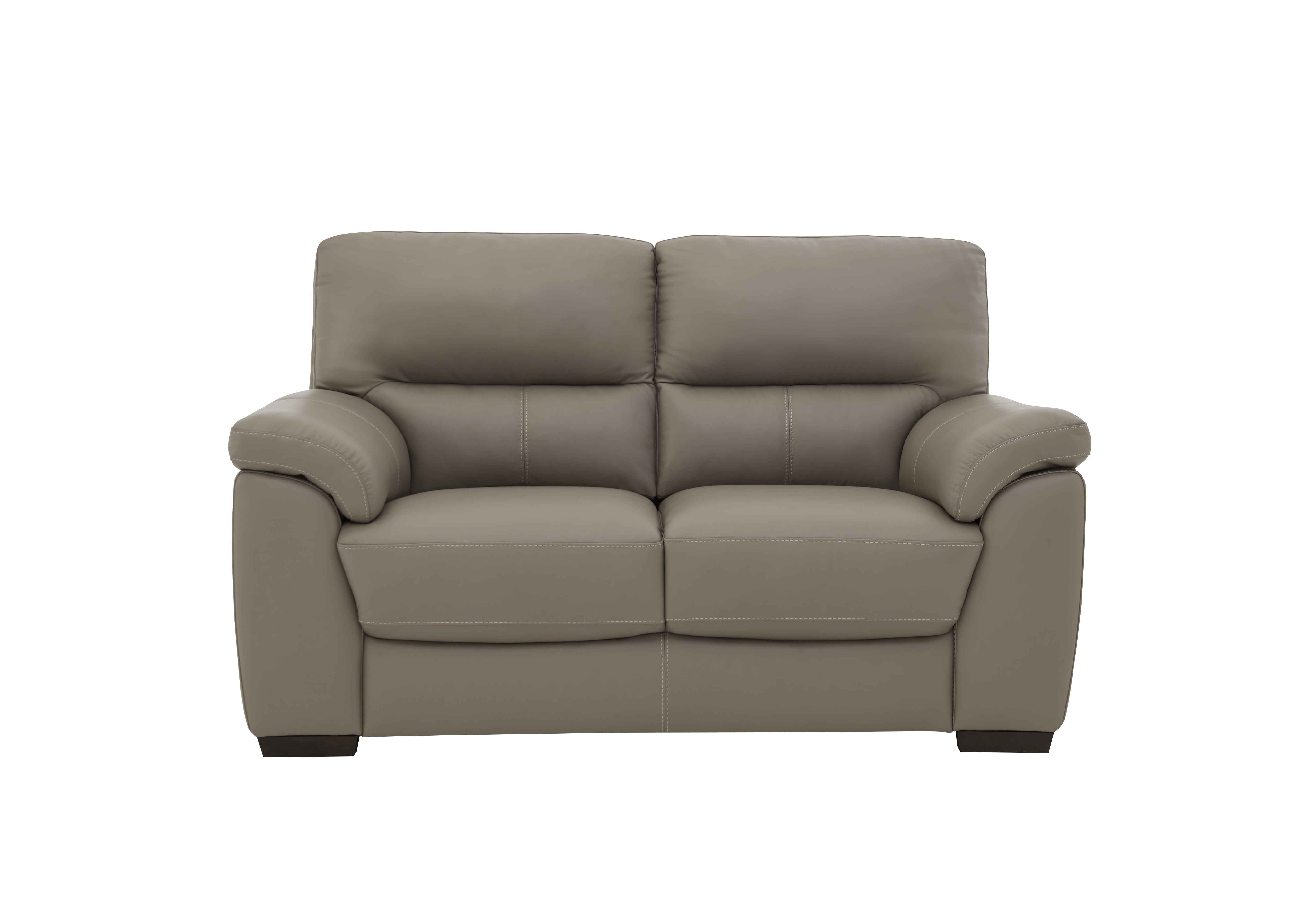 Zinc 2 Seater Leather Sofa World of Leather Furniture Village