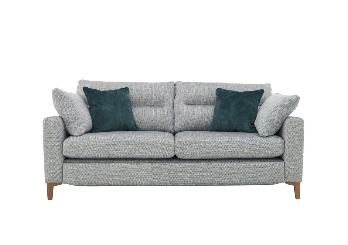Uniqa 3 Seater Fabric Sofa Furniture Village