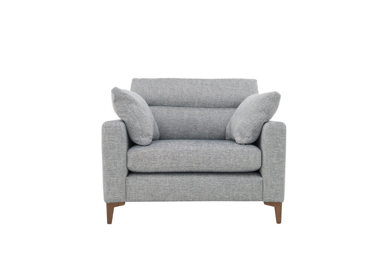 uniqa fabric snuggle chair