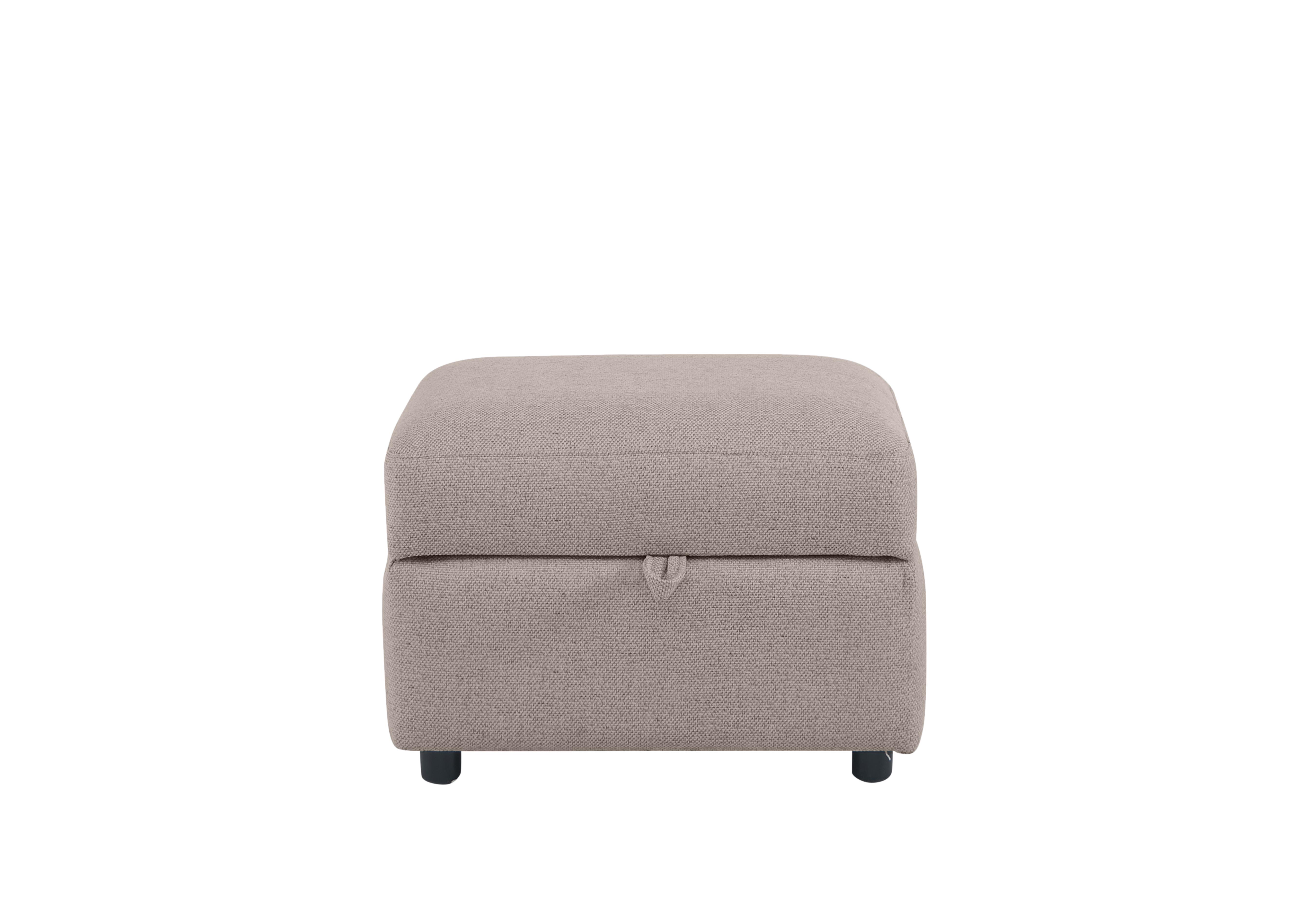 Uniqa Fabric Storage Stool Furniture Village