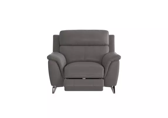 Furniture village store leather armchairs