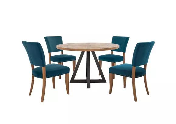 Teal kitchen table deals set