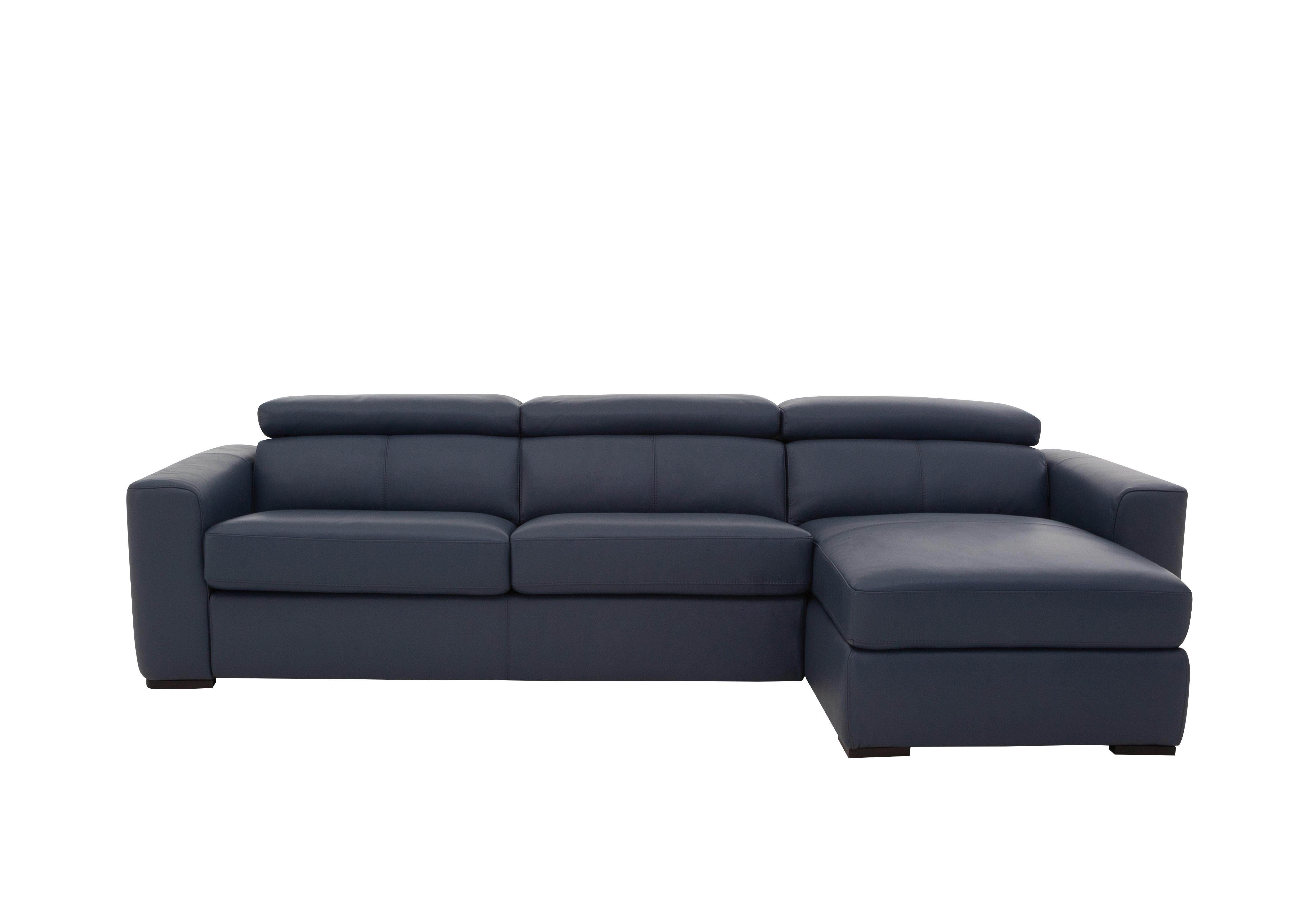 Infinity Leather Corner Chaise Sofabed with Storage World of Leather