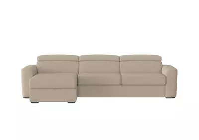 Infinity Fabric Corner Chaise Sofa with Storage World of Leather