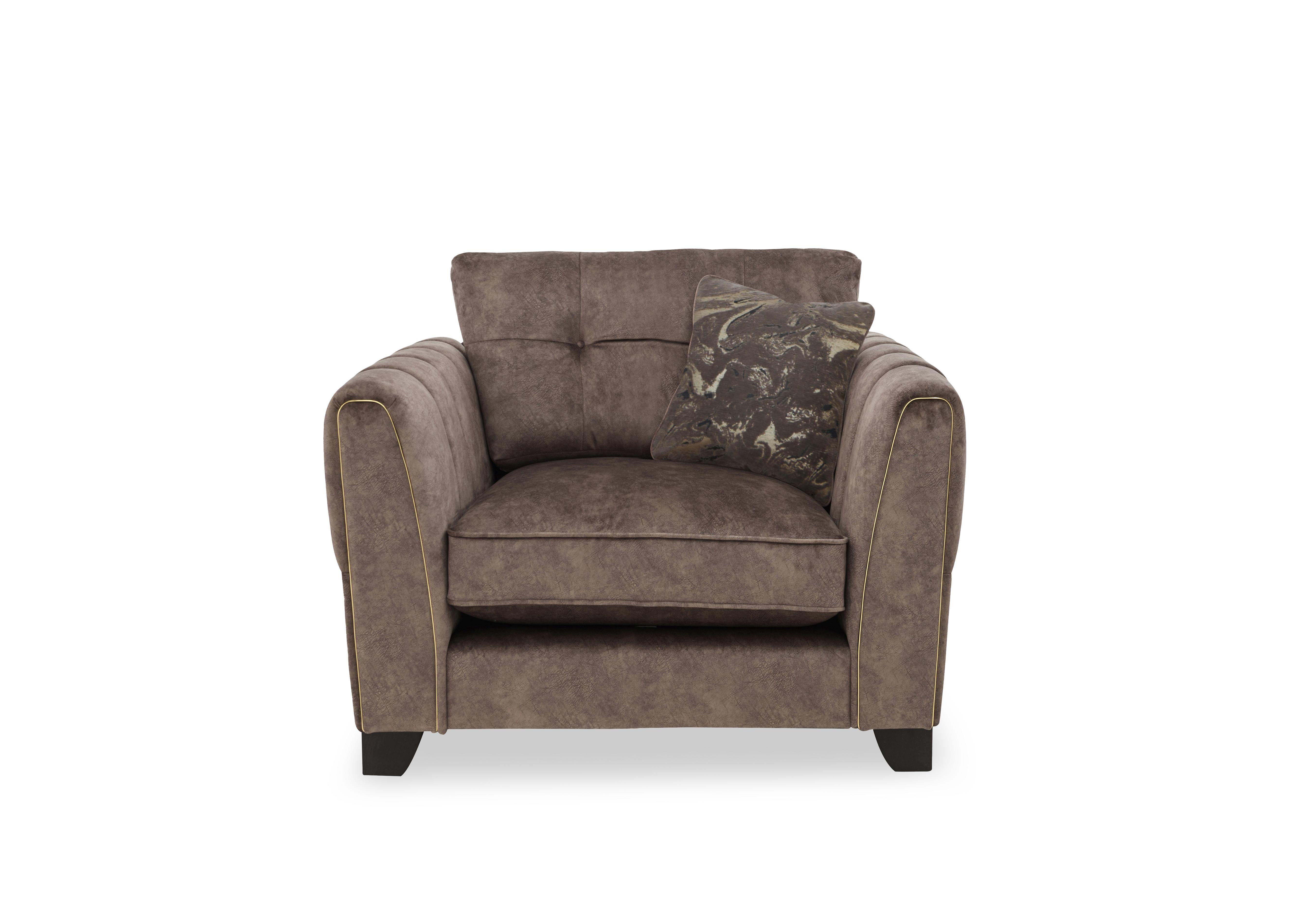 Ariana Fabric Classic Back Armchair Furniture Village