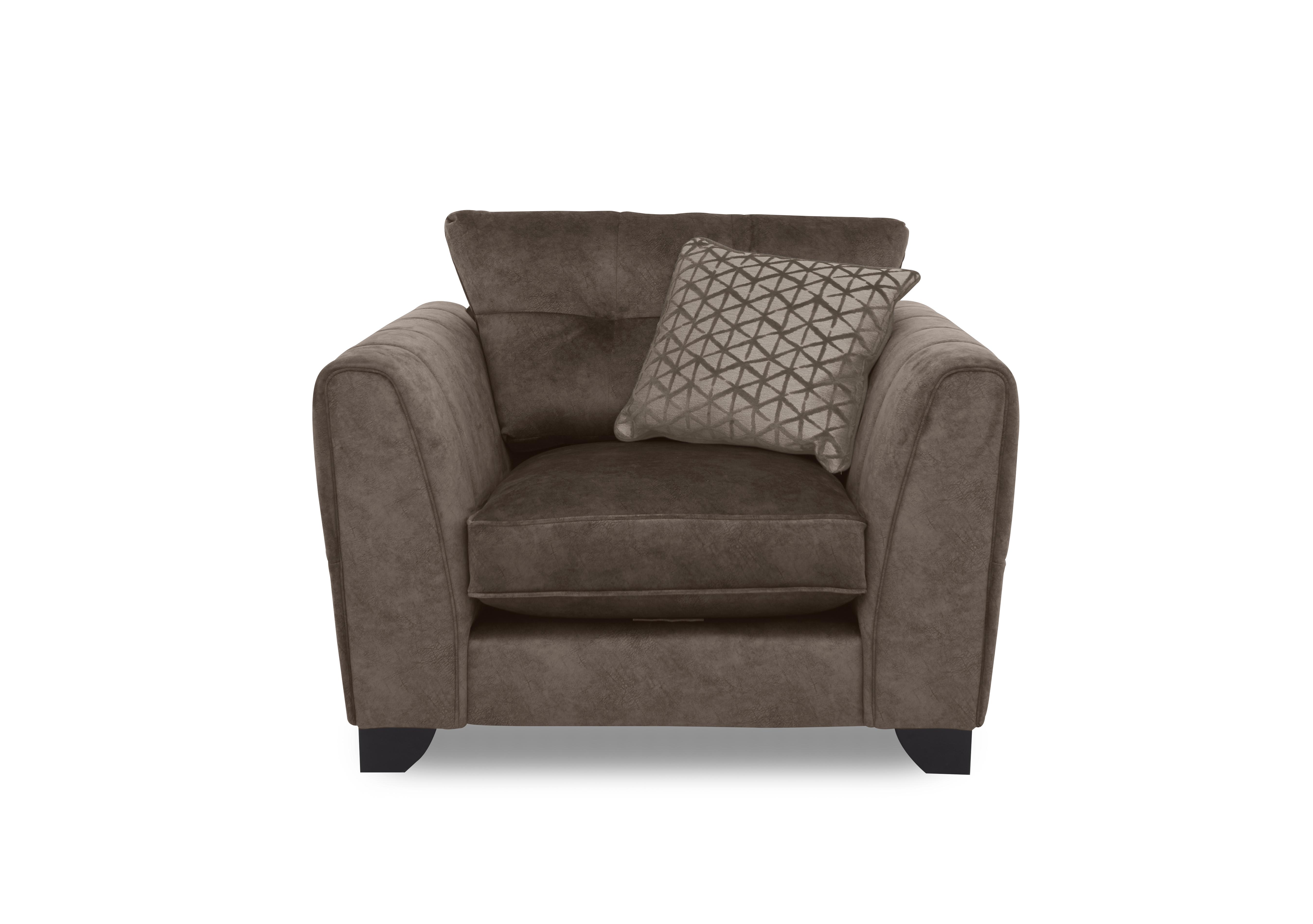 Ariana Fabric Classic Back Armchair Furniture Village