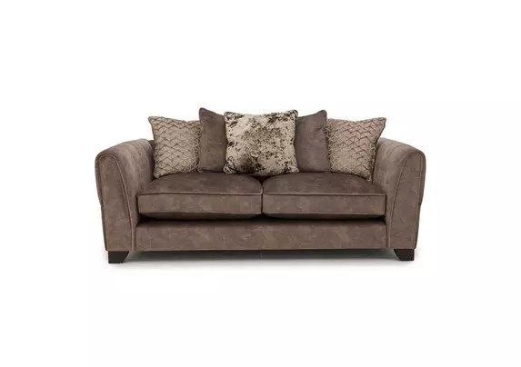 3 seater hot sale pillow back sofa