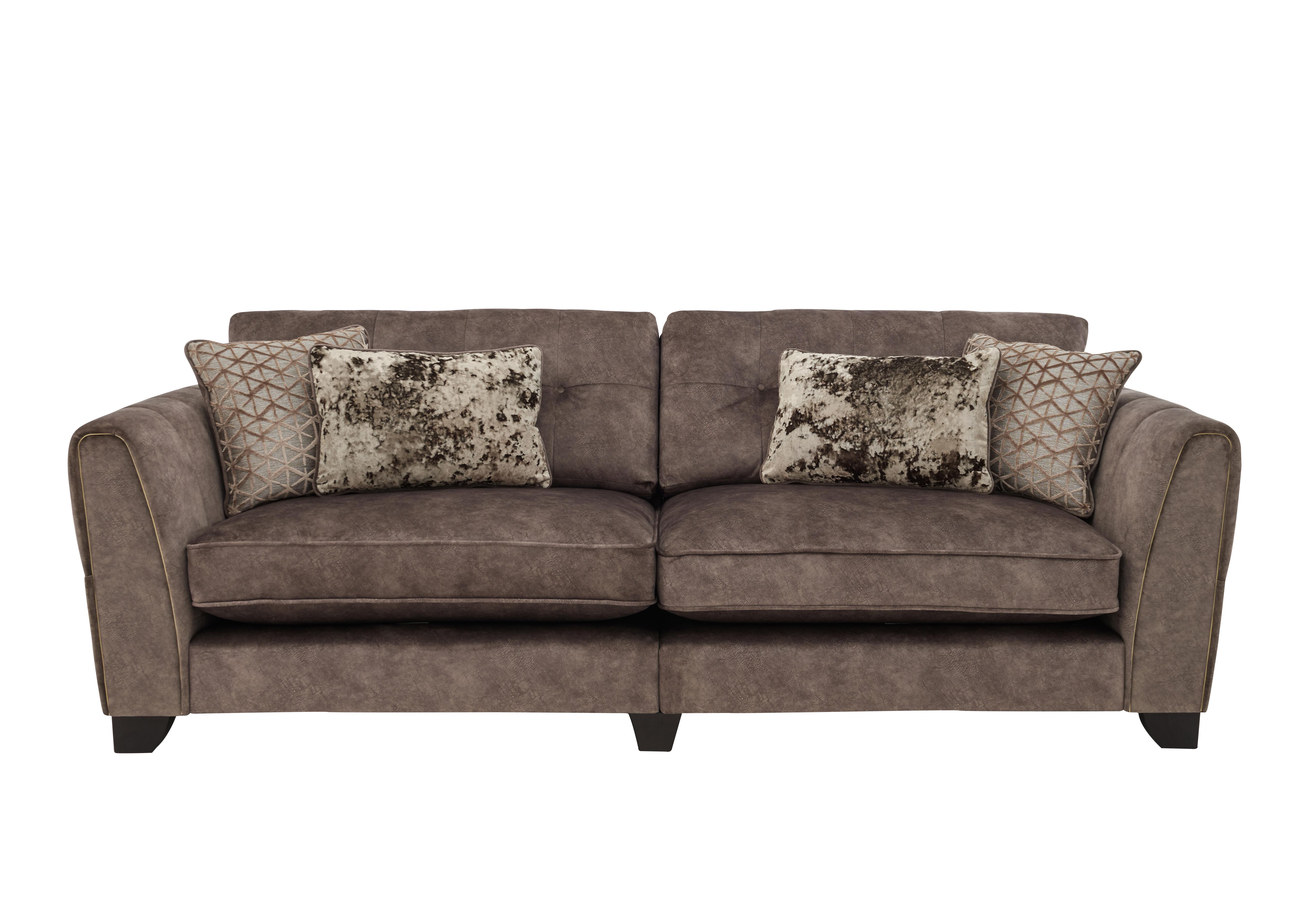 Ariana 4 Seater Classic Back Fabric Sofa Furniture Village