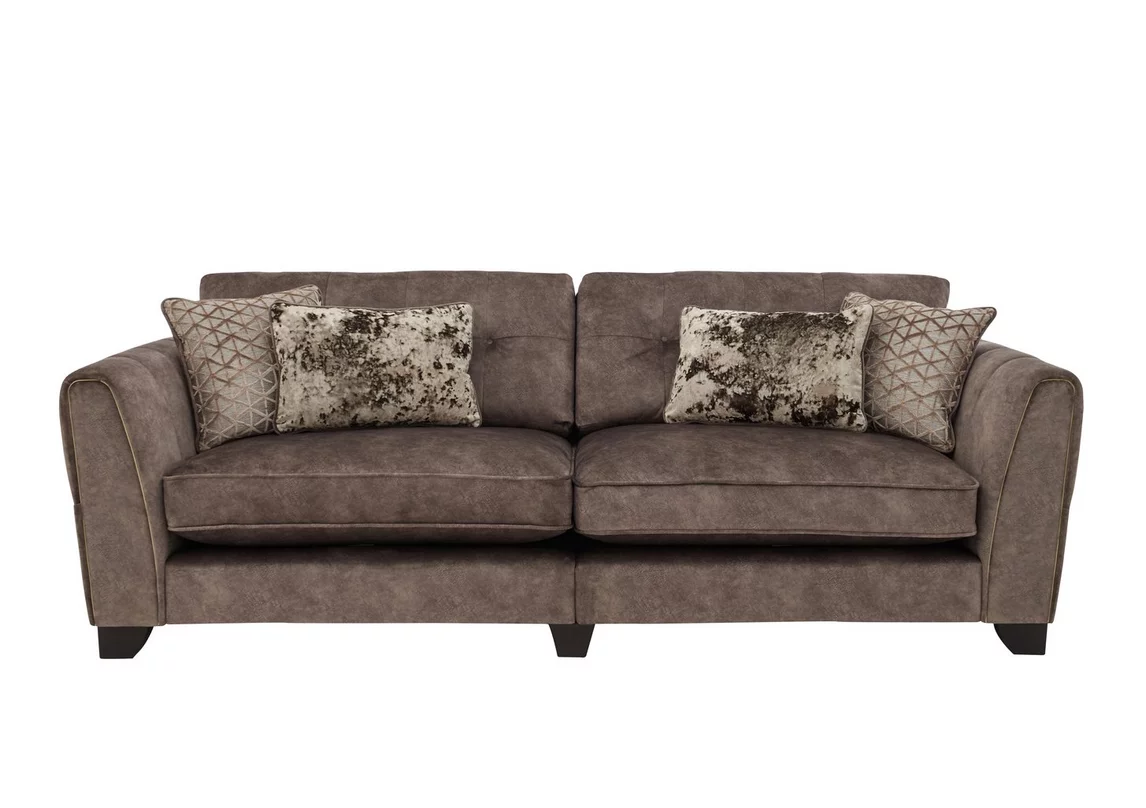 Ariana 20 Seater Classic Back Fabric Sofa   Limited Stock Available ...