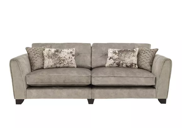 4 seater beige deals sofa