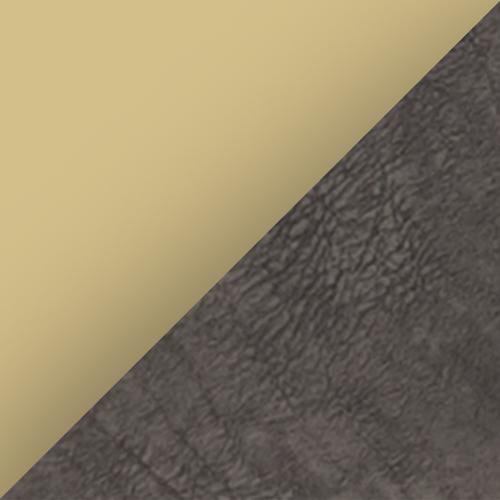 Ariana Classic Back Fabric Snuggler Chair in Dapple Mink Brass Insert on Furniture Village