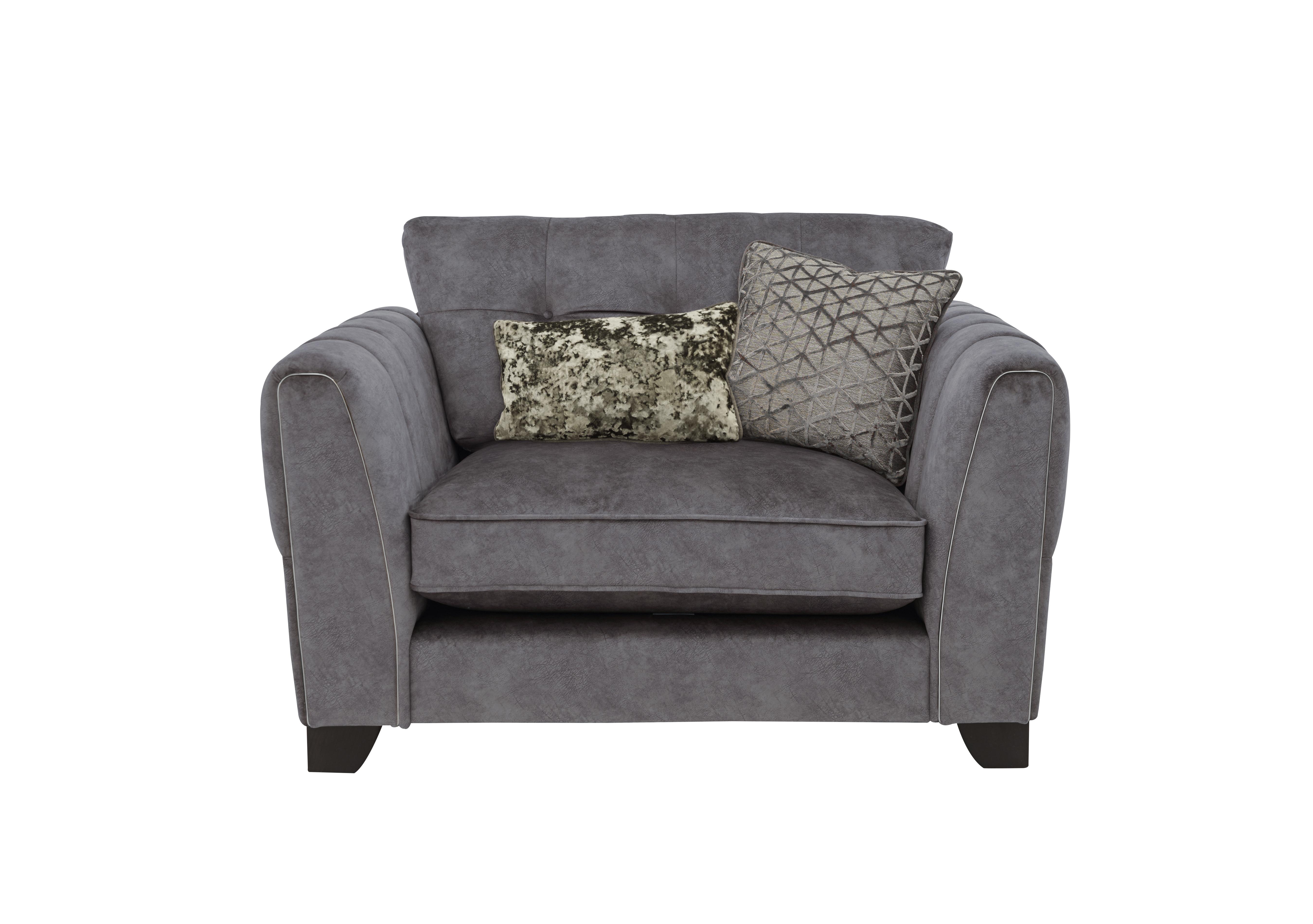 Ariana Classic Back Fabric Snuggler Chair Furniture Village