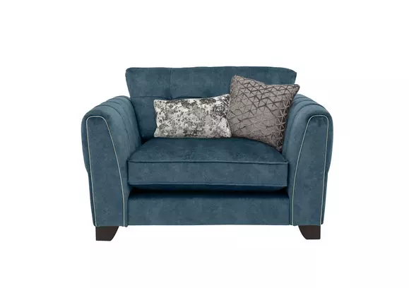 Blue store snuggle chair