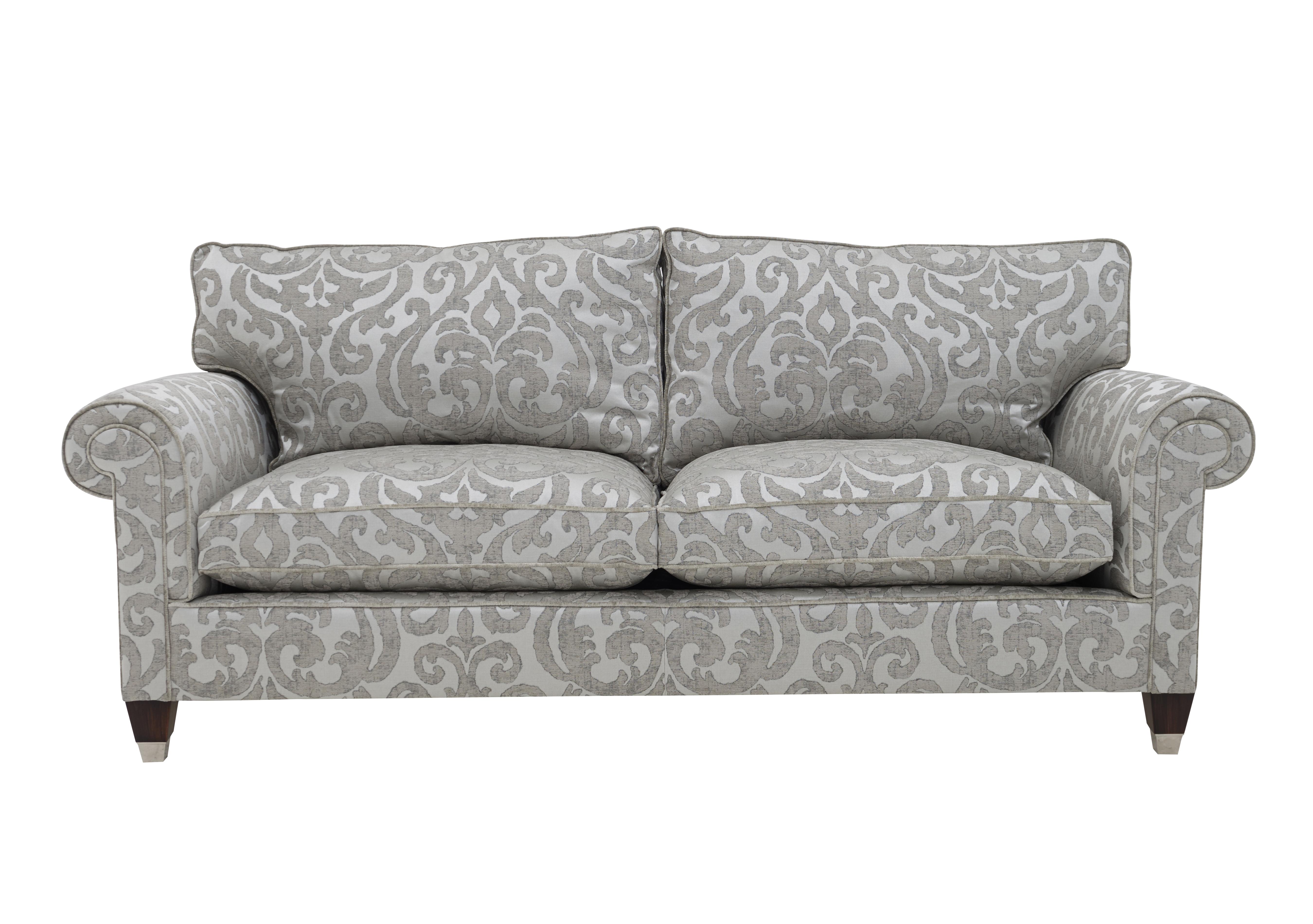The Prestige Collection Kingston 4 Seater Classic Back Fabric Sofa