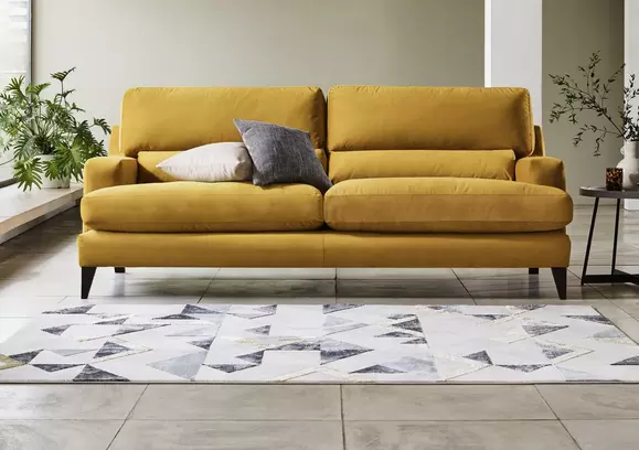 Velvet sofa set on sale for sale