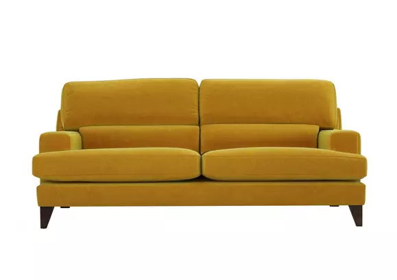 Yellow single on sale seater sofa