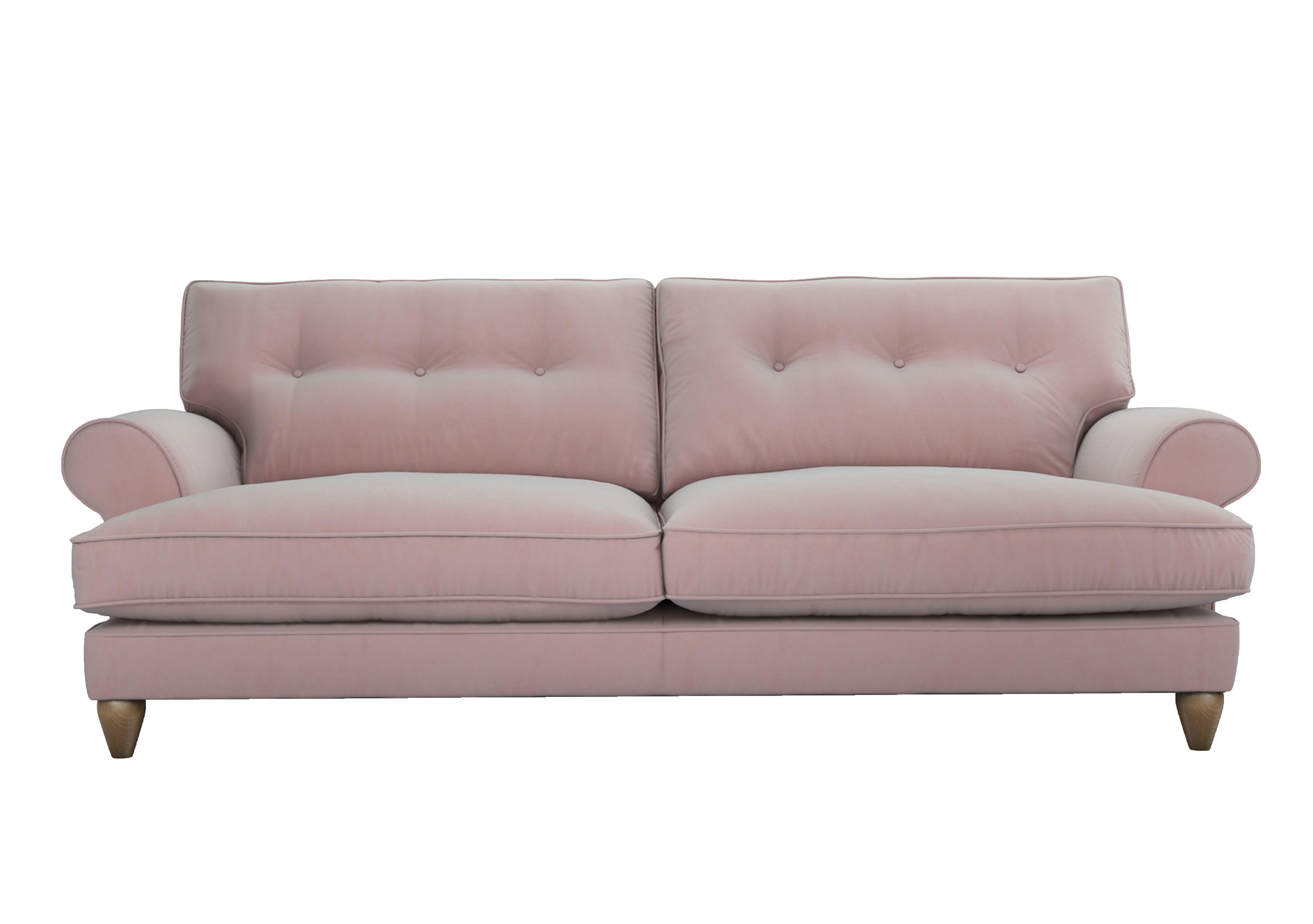 Bronwyn 4 Seater Fabric Classic Back Sofa The Lounge Co. Furniture
