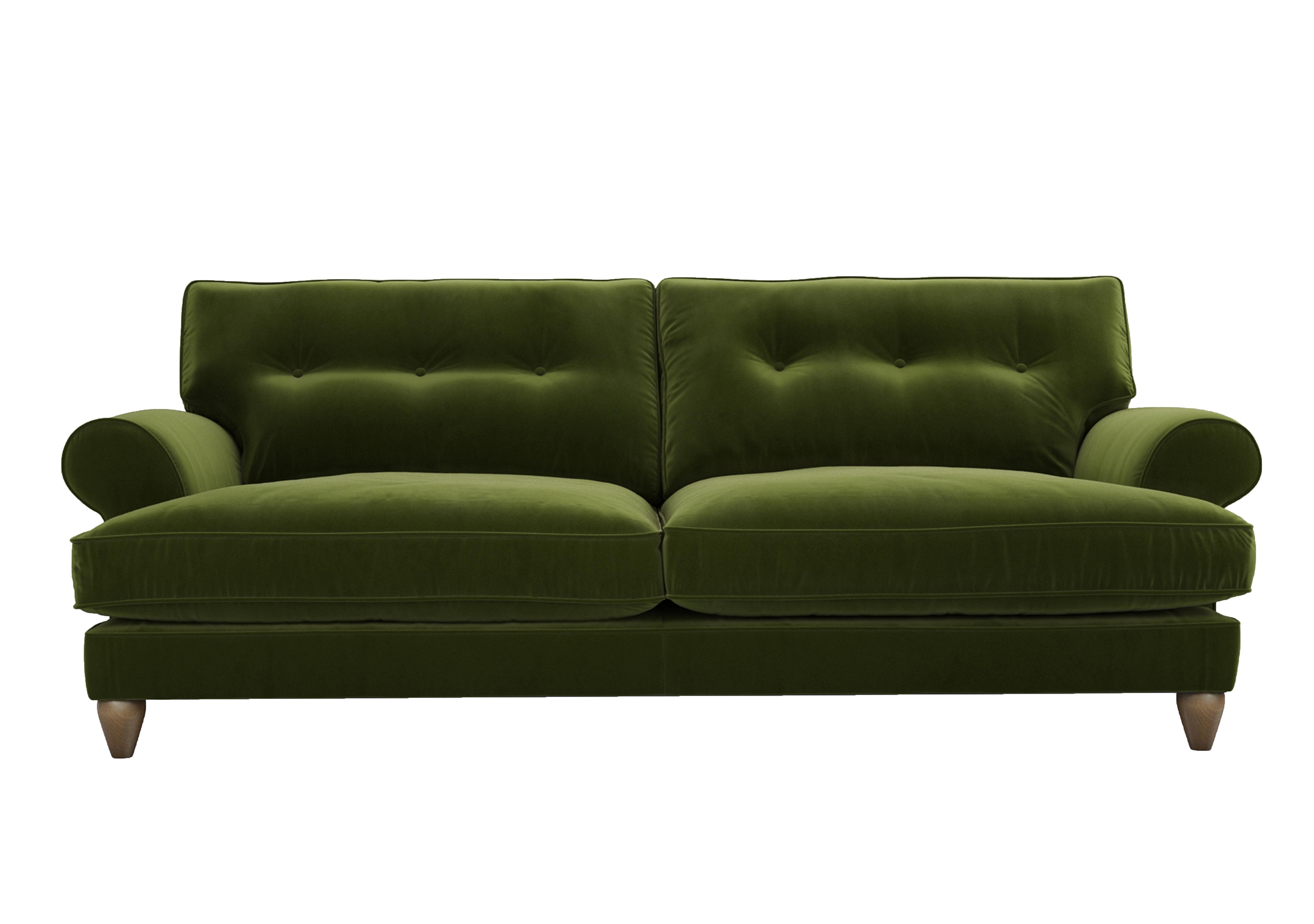 Bronwyn 4 Seater Fabric Classic Back Sofa The Lounge Co. Furniture