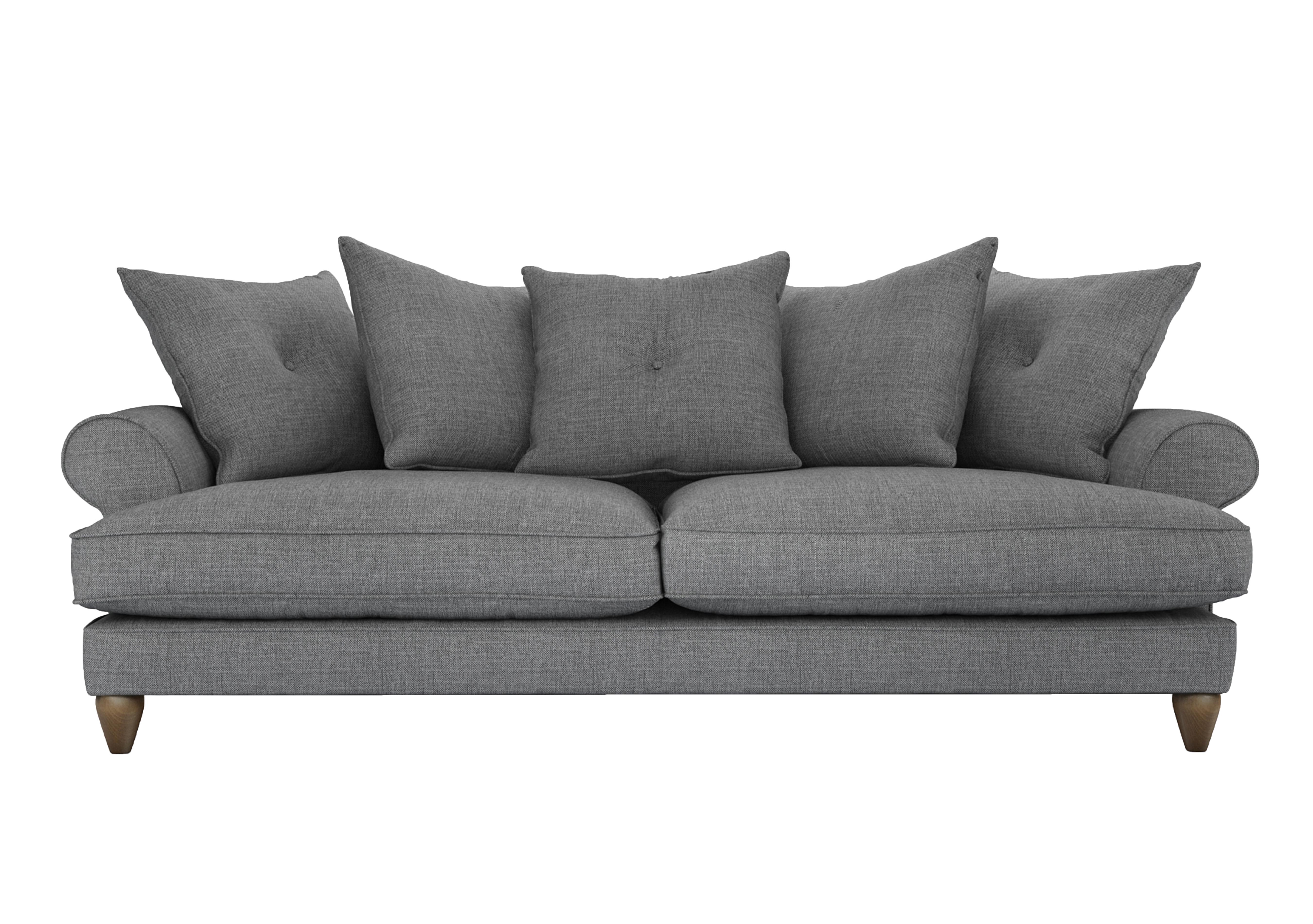 Bronwyn 4 Seater Fabric Scatter Back Sofa The Lounge Co. Furniture