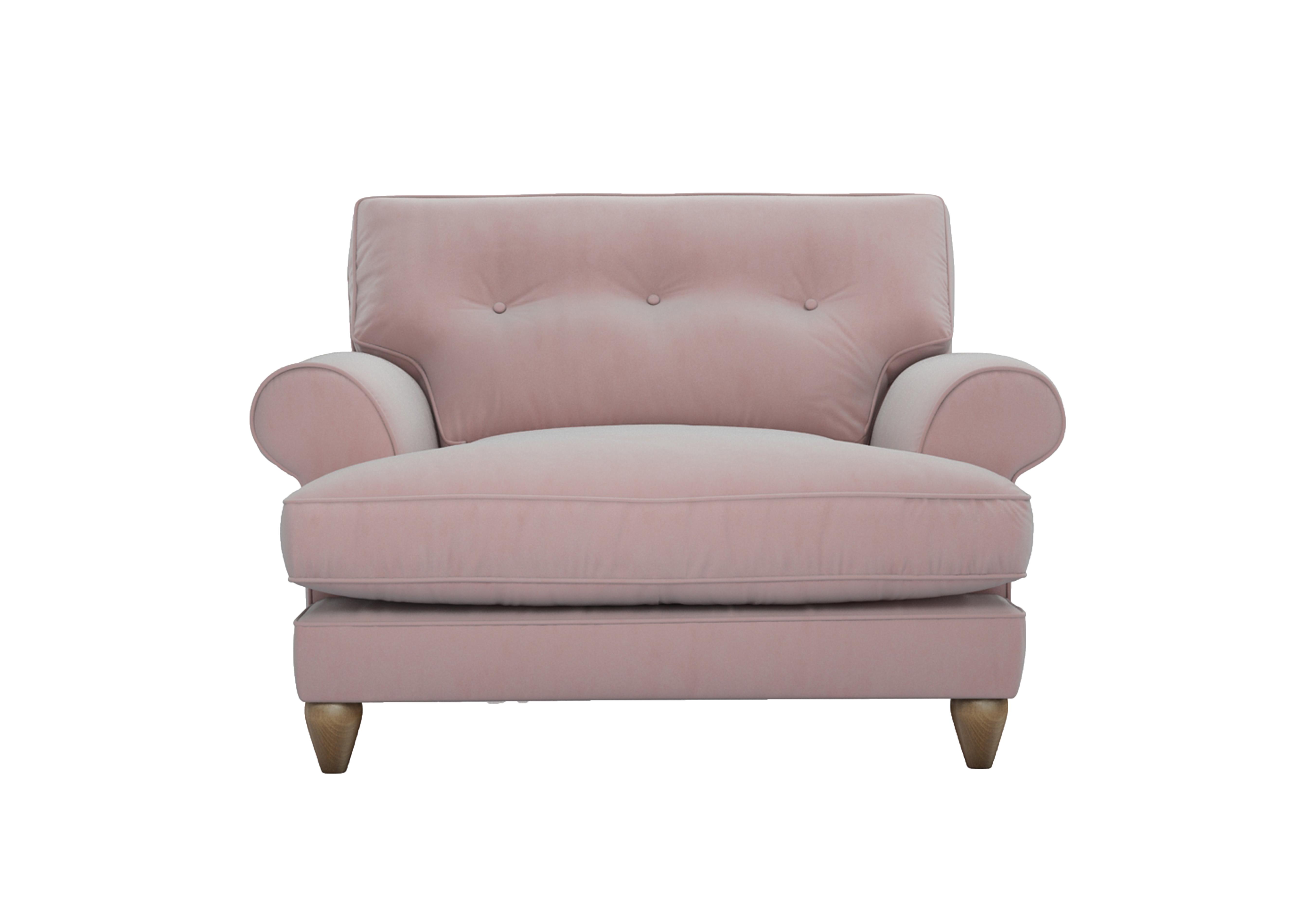 Blush pink cuddle outlet chair