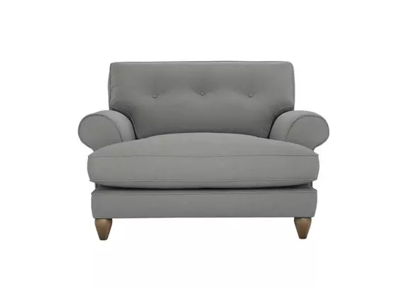 Bronwyn Fabric Classic Back Snuggler - The Lounge Co. - Furniture