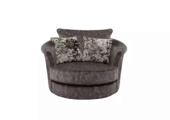 Dark grey cuddle discount chair