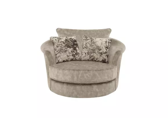 Beige best sale cuddle chair