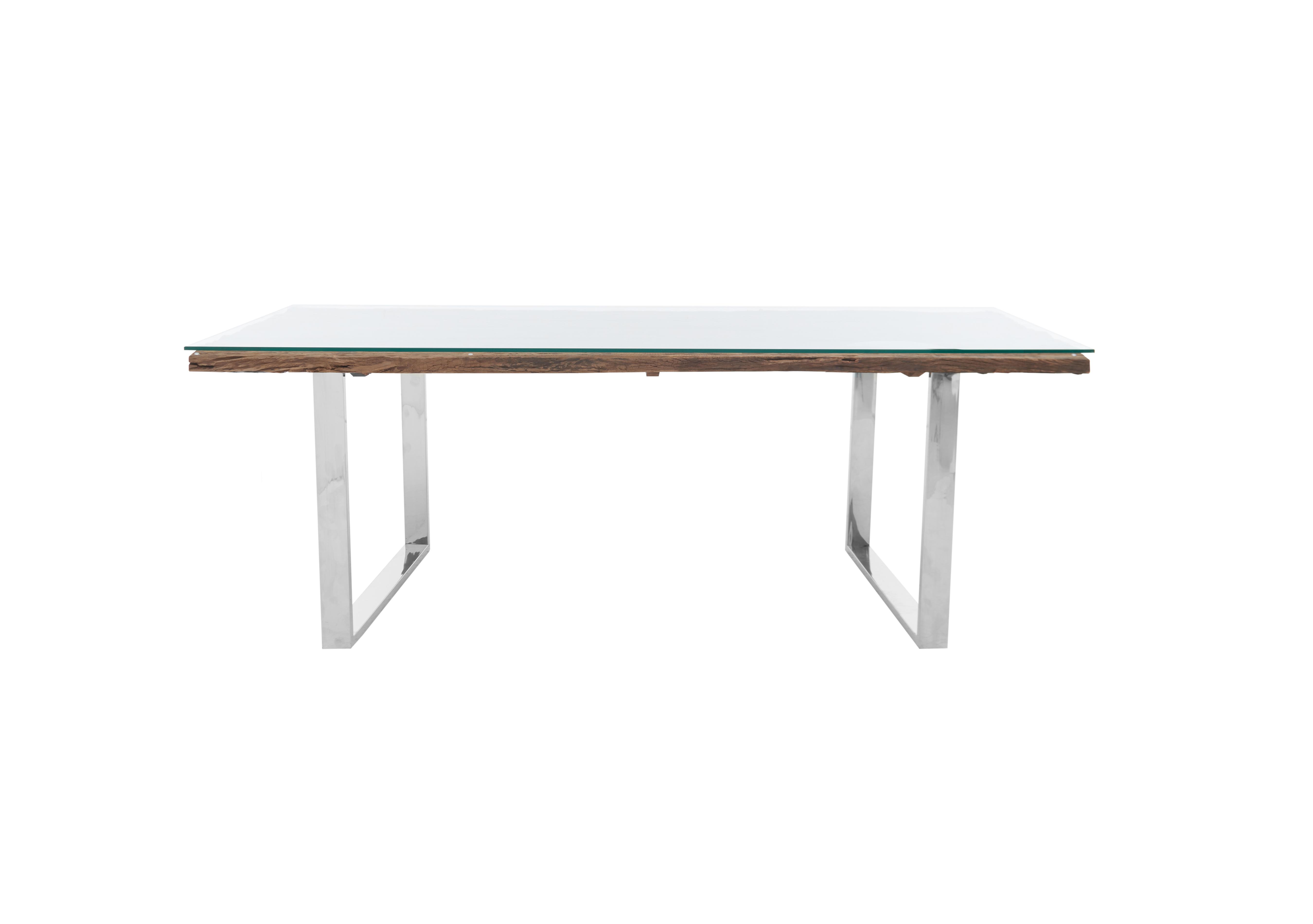 Chennai Dining Table with UShaped Legs Furniture Village