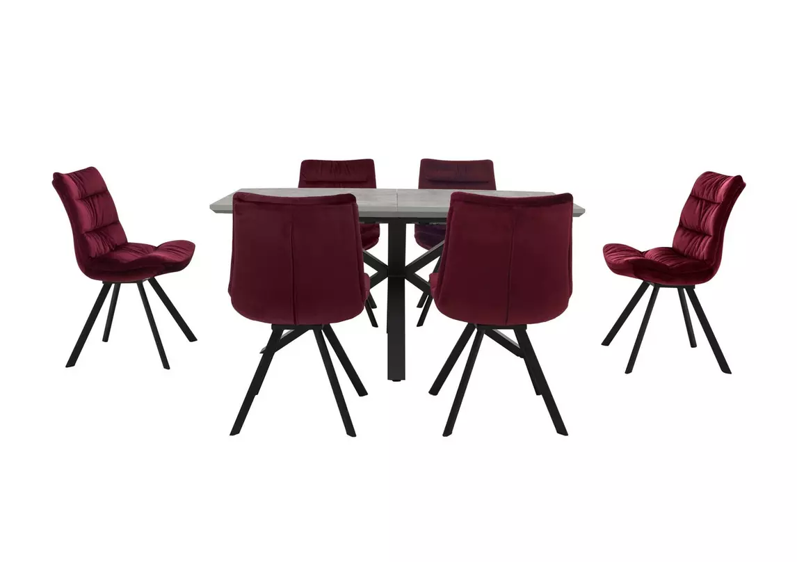 Diego rectangle extending store dining table