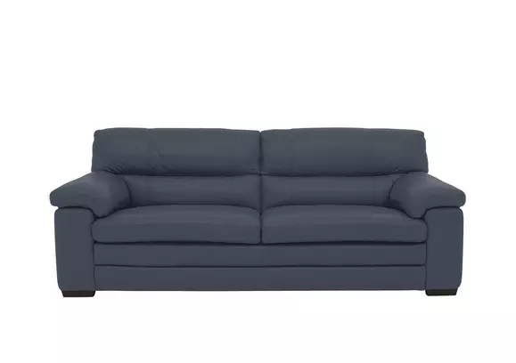 Navy leather deals furniture