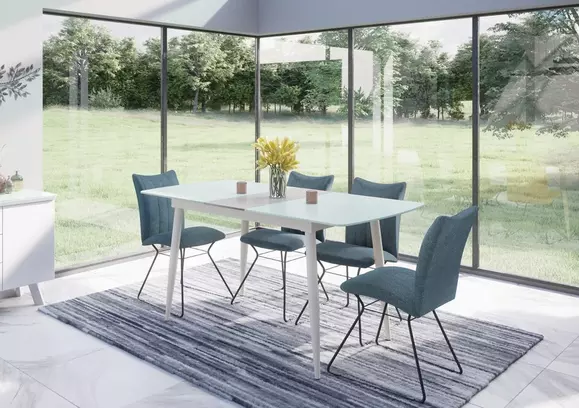 Glass table dining sets deals for sale