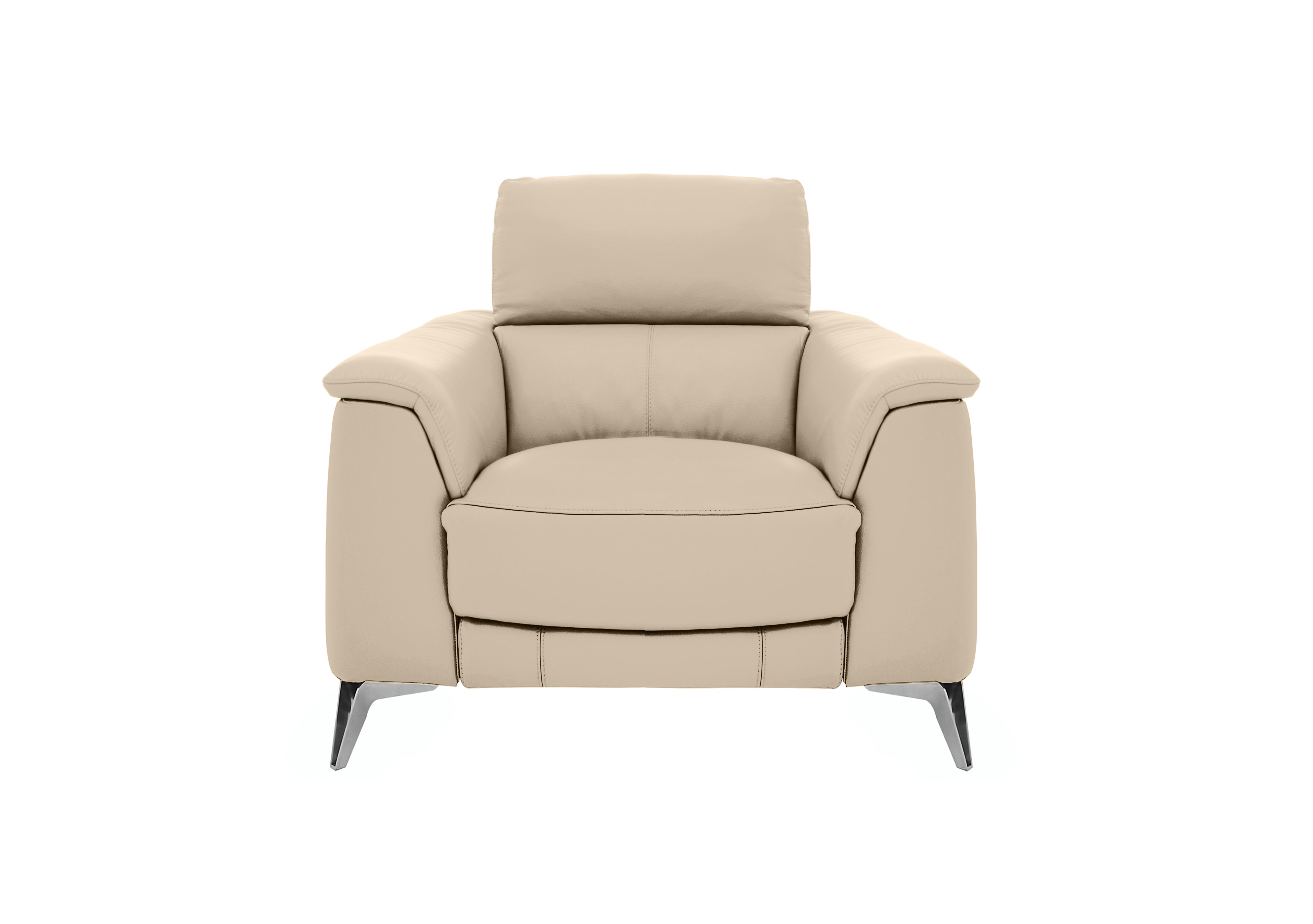 Odyssey Leather Recliner Armchair with Power Headrests World of