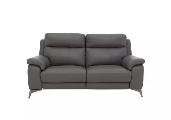 Furniture village on sale leather settees