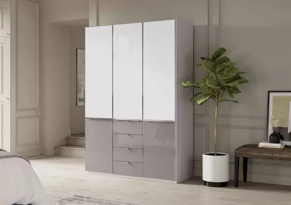 Santa Cruz Glass Wardrobes Furniture Village