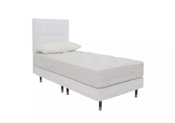 White divan on sale bed frame