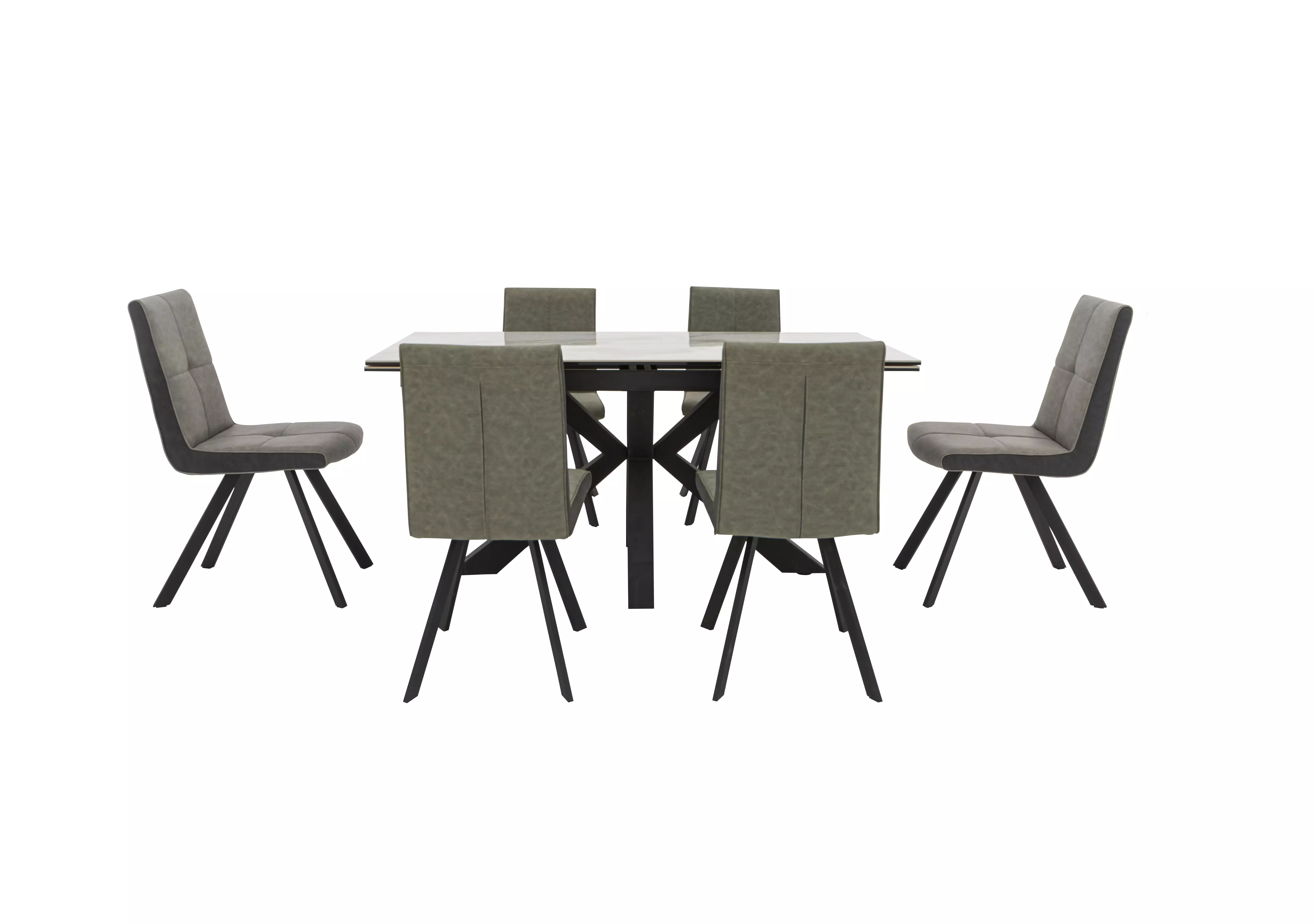 Phoenix Dining Table And 6 Dining Chairs Furniture Village