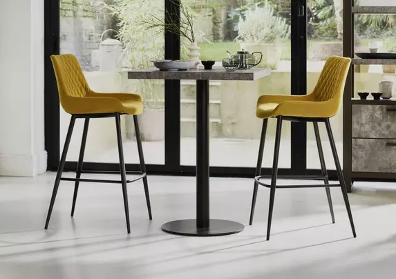 Rocket Pair Of Bar Stools Furniture Village