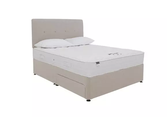 Beige deals divan bed