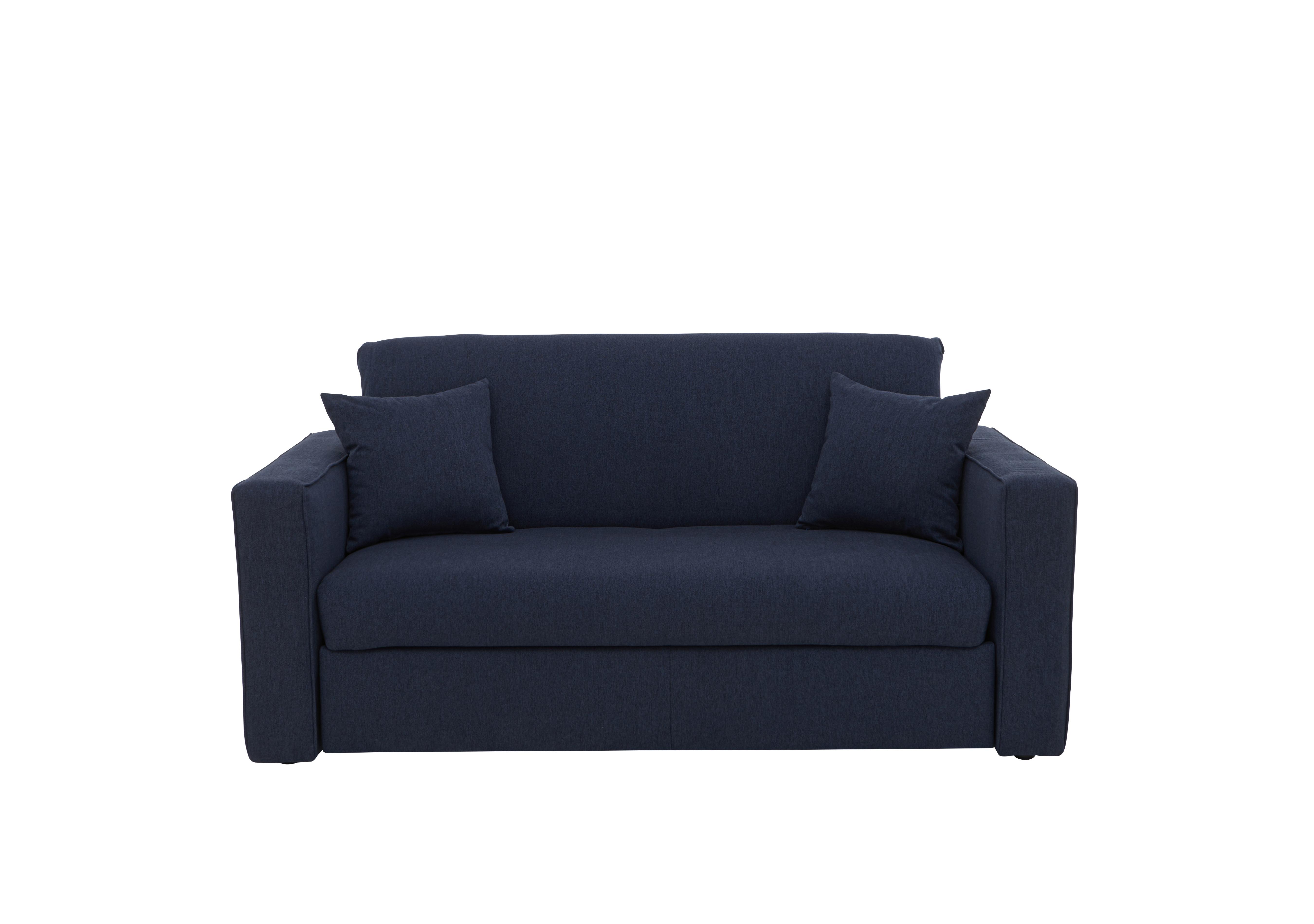 Versatile Small 2 Seater Fabric Sofa Bed with Box Arms Furniture Village