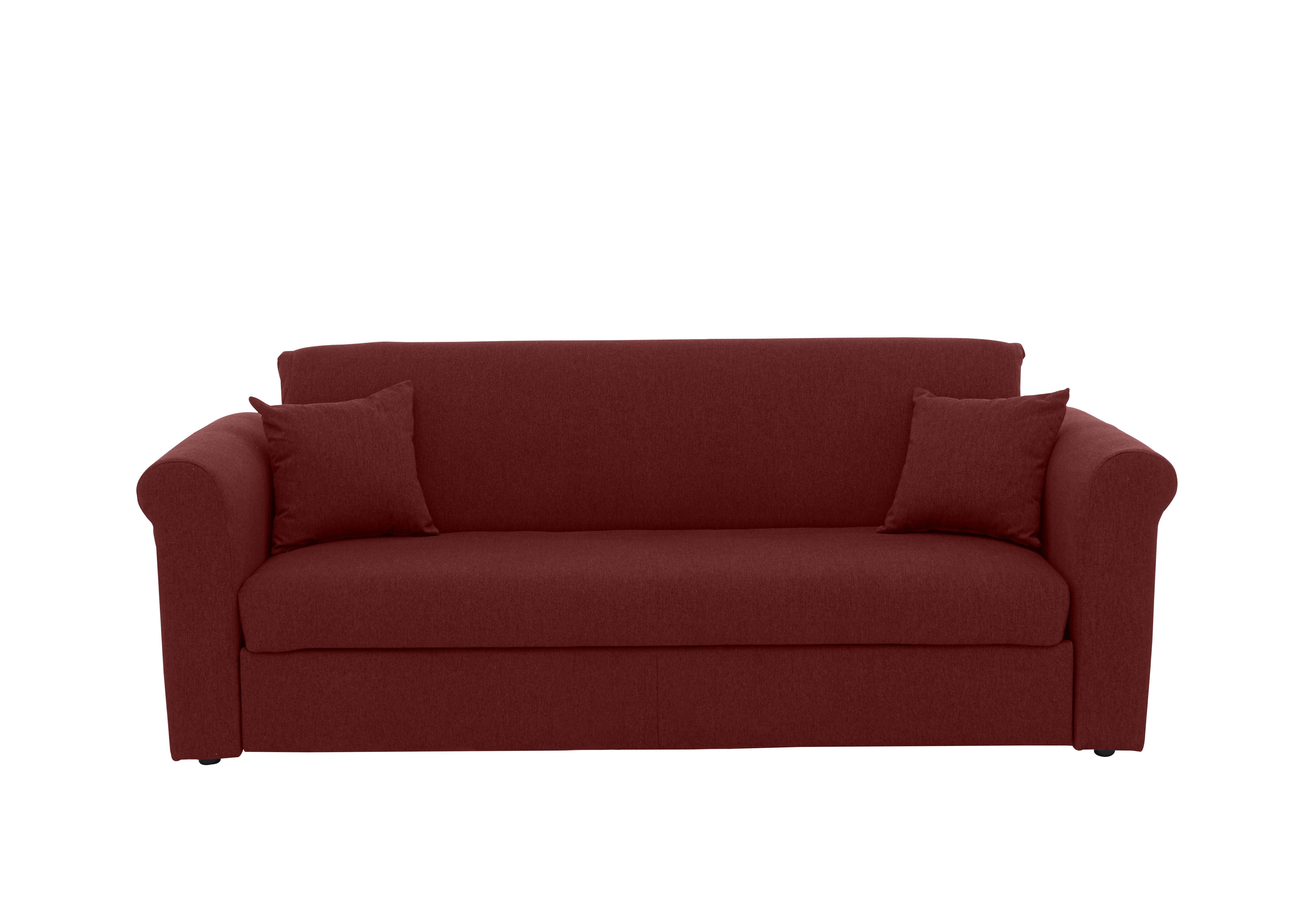 Sure Fit Stretch Pique 3-Piece Sofa Slipcover, Garnet