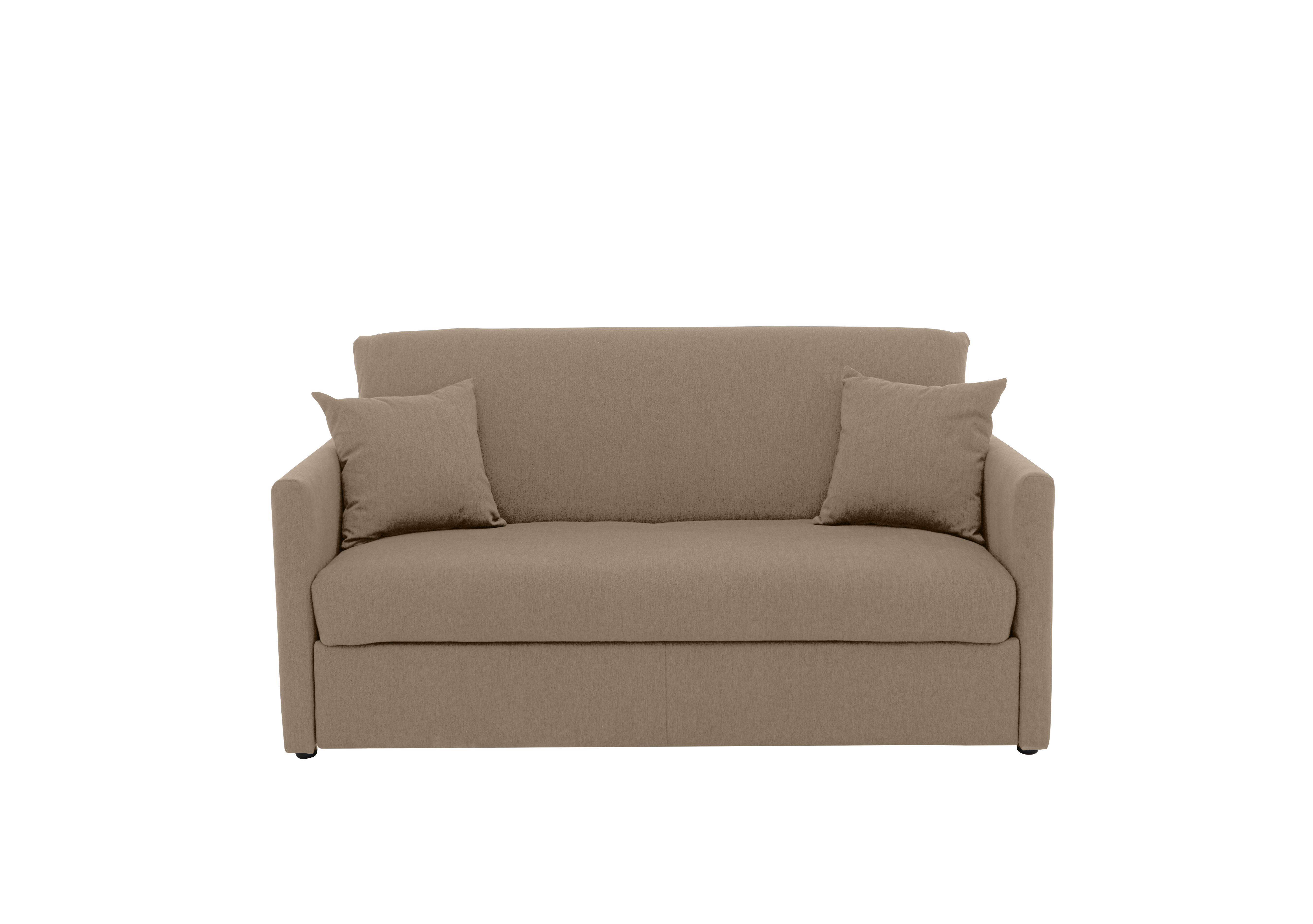 Versatile 2 Seater Fabric Sofa Bed with Slim Arms Furniture Village
