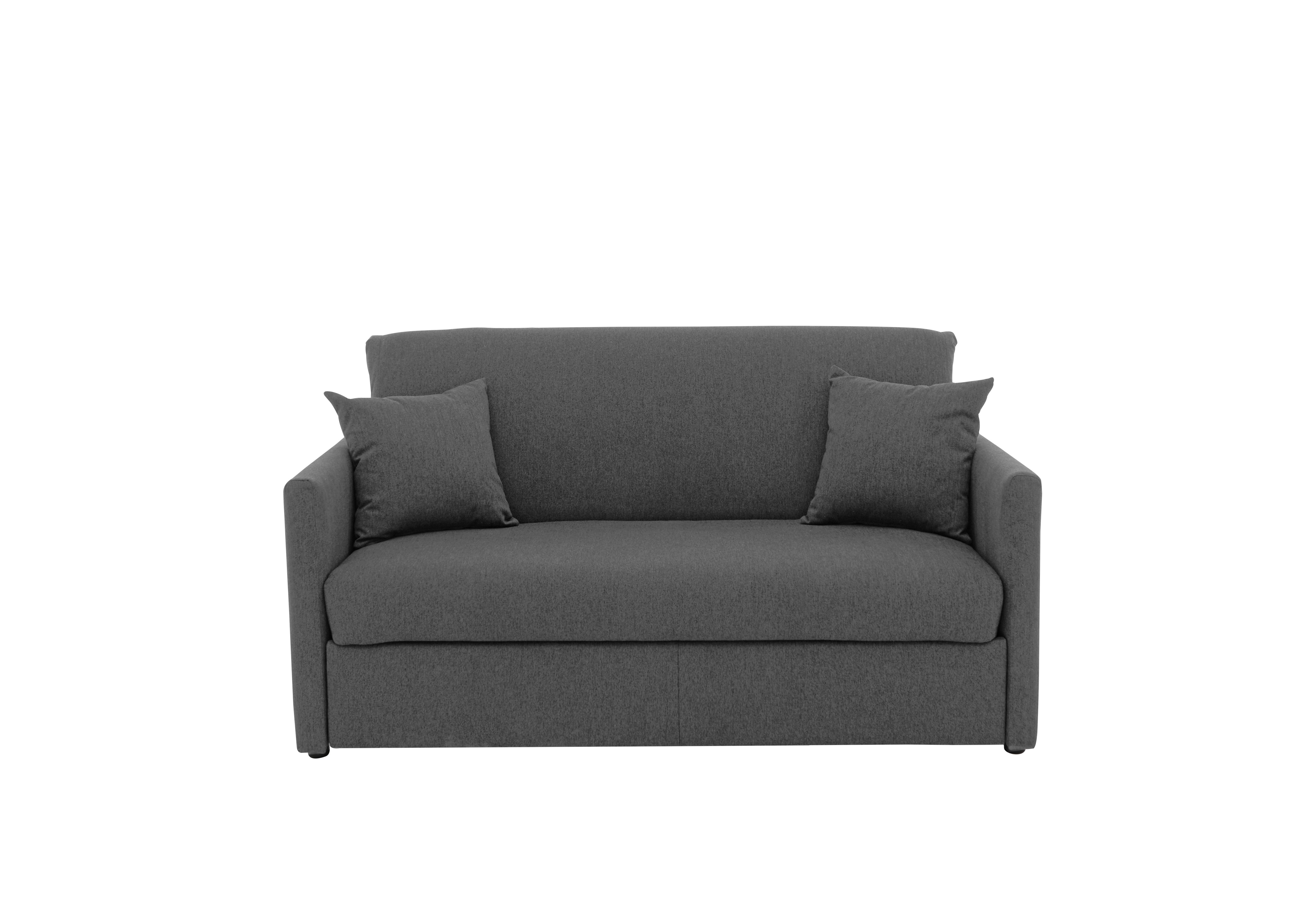 Versatile Small 2 Seater Fabric Sofa Bed with Slim Arms - Furniture Village