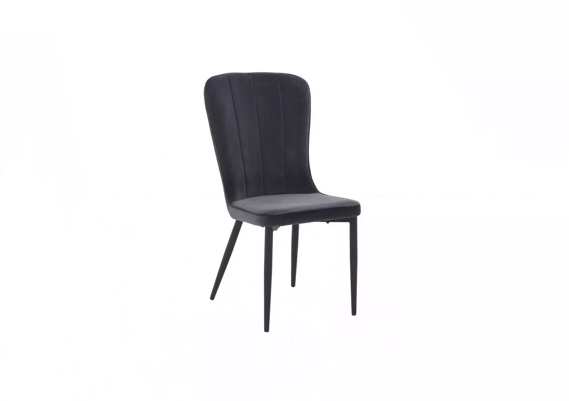 Noir discount dining chairs